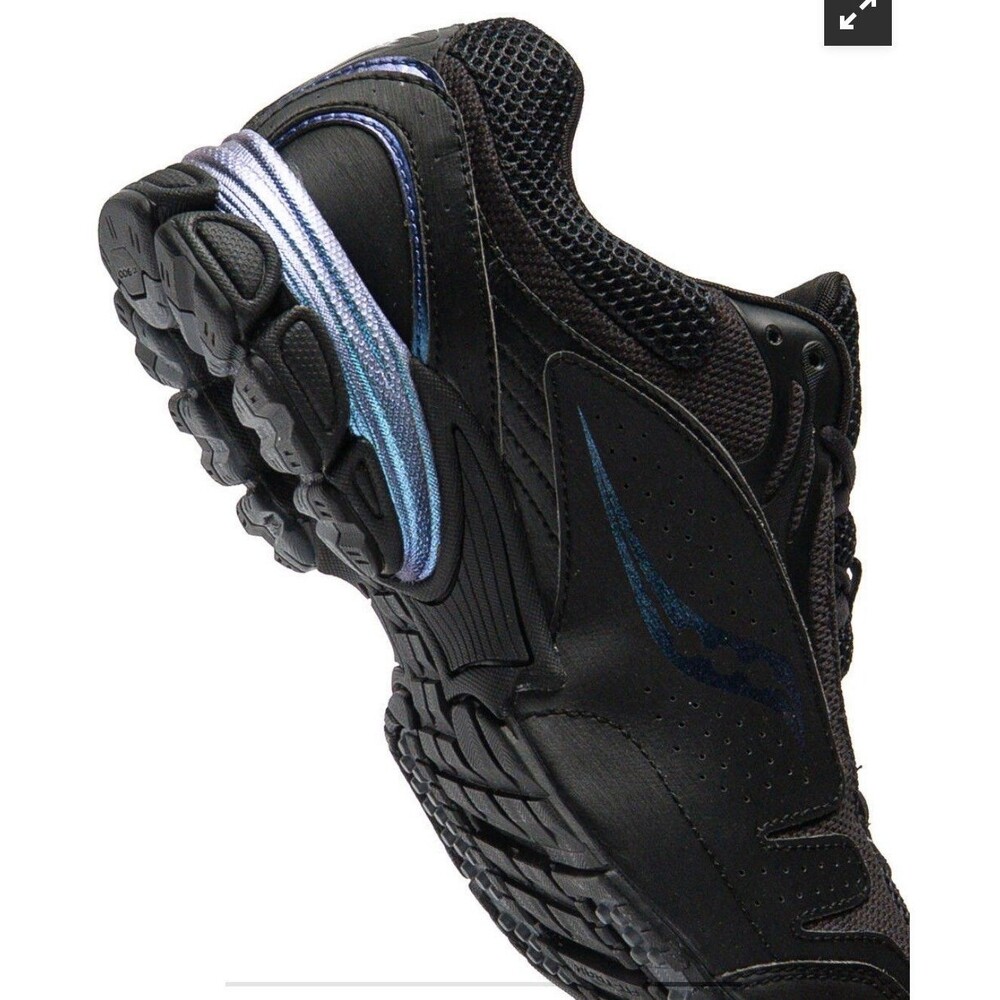 Saucony Progrid V2 Black Night Sky Men Lifestyle Casual Shoes Sneakers S71023-4 - Picture 4 of 5